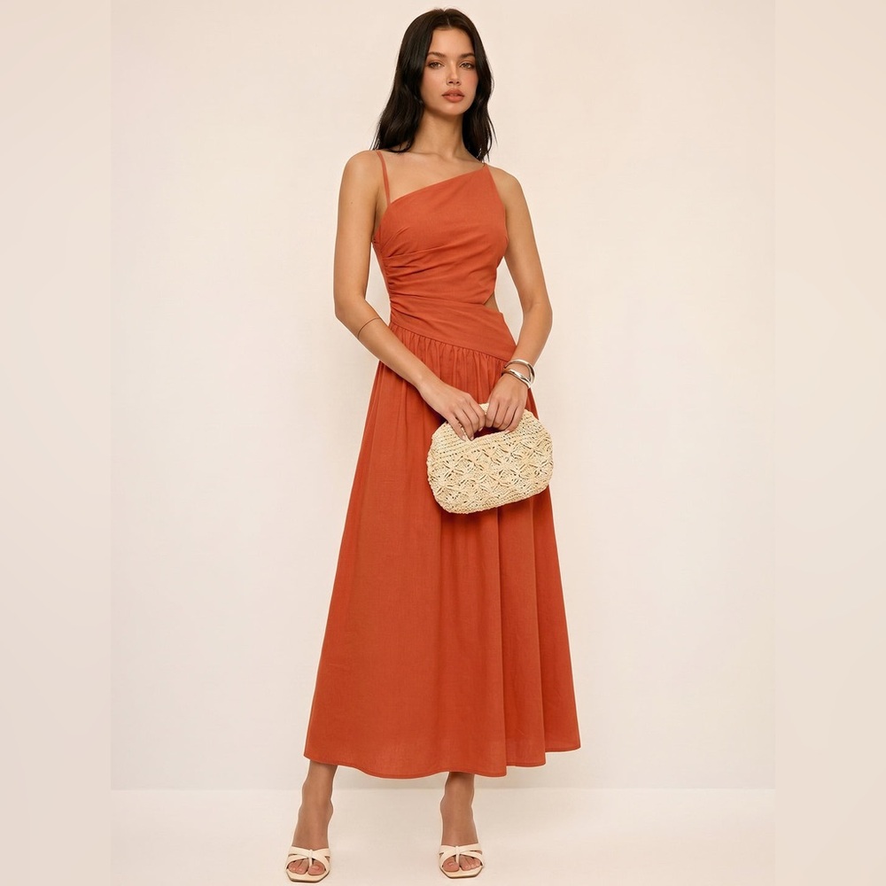 Commense cutout midi Dress